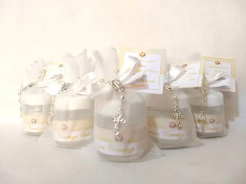Vela para batismo lembrancinha Batizado/Eucaristia/Crisma