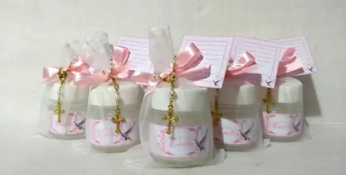 Vela para batismo lembrancinha Batizado/Eucaristia/Crisma