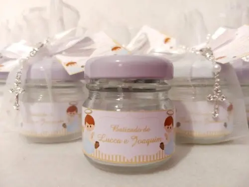 Vela para batismo lembrancinha Batizado/Eucaristia/Crisma