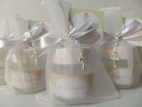 Vela para batismo lembrancinha Batizado/Eucaristia/Crisma