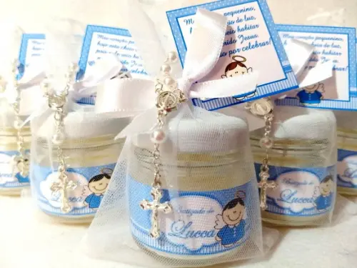 Vela para batismo lembrancinha Batizado/Eucaristia/Crisma