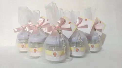 Vela para batismo lembrancinha Batizado/Eucaristia/Crisma