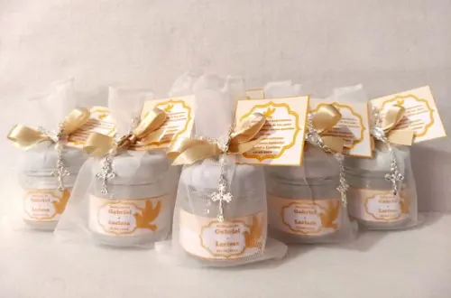 Vela para Batismo Lembrancinha Batizado/eucaristia/crisma