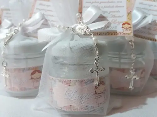 Vela para Batismo Lembrancinha Batizado/eucaristia/crisma