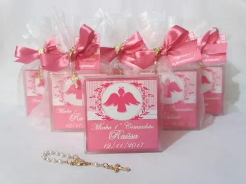 Vela para Batismo Lembrancinha Batizado/eucaristia/crisma