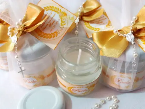 Vela Perfumada Lembrancinha Batizado