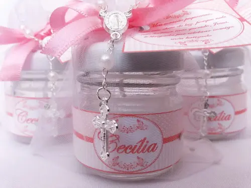 Vela Para Batismo Lembrancinha Batizado/eucaristia/crisma