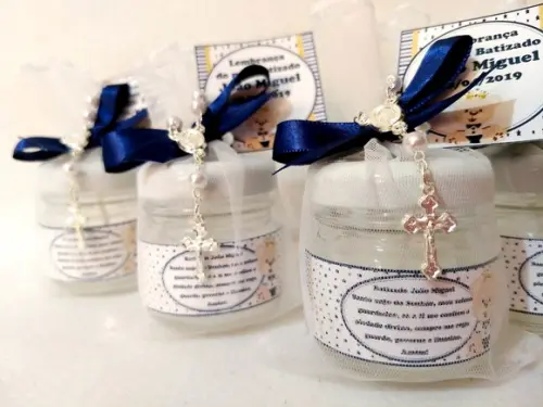 Vela Perfumada Lembrancinha Batizado/crisma/nascimento