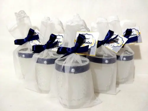Vela Perfumada Lembrancinha Nascimento Bico de Jaca