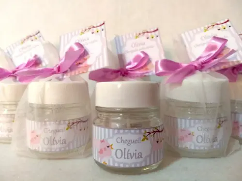 Vela perfumada Lembrancinha Nascimento/Aniversario/Batizado