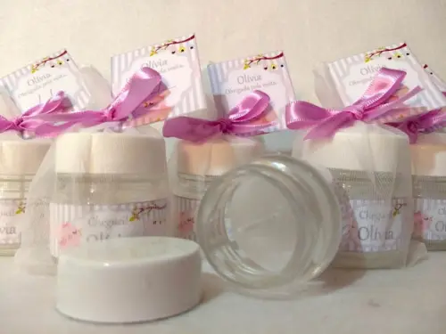Vela perfumada Lembrancinha Nascimento/Aniversario/Batizado