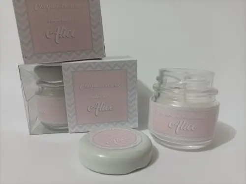 Vela Perfumada Lembrancinha Nascimento/aniversario/batizado