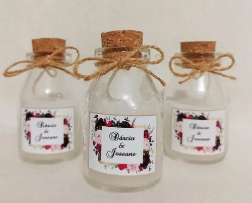 Vela Perfumada Personalizada para Casamento