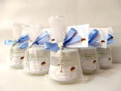 Vela personalizada lembrancinha Batizado/Eucaristia/Crisma
