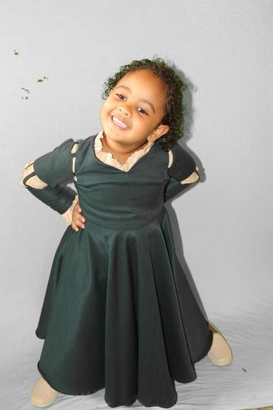 Vestido Merida- Infantil (Valente)