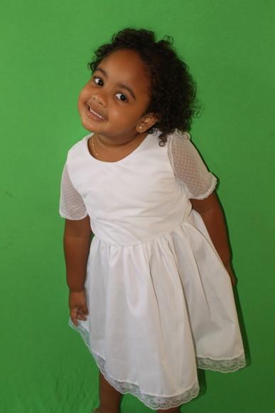 Vestido sonhos (com tule poa)