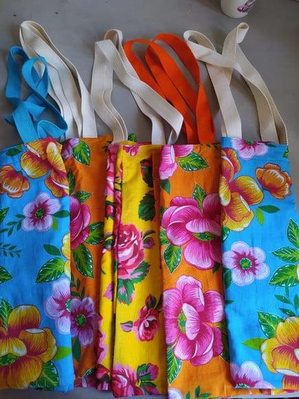 Sacolas de Chita