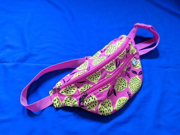 Pochete Estampa Limão Rosa(grande)