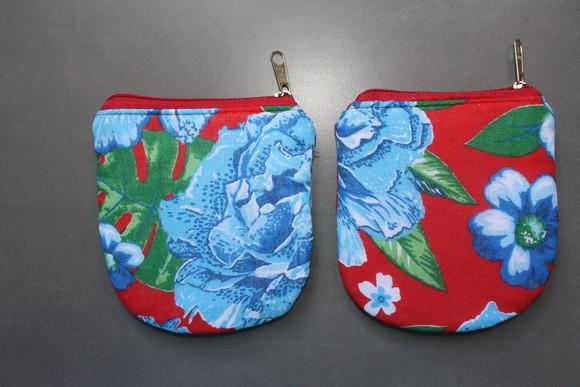 porta moedas de chita (preço unitario)