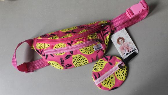 Pochete Estampa Limão+ Porta Moeda Circular