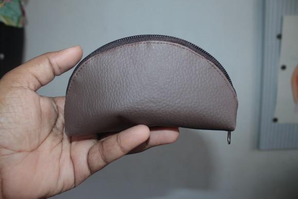Porta Moedas Marrom