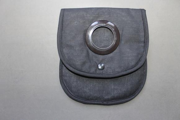 Porta carregador de celular preto