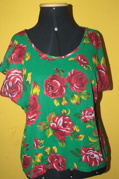 Blusa manga japonesa (disponível até o T.60)estampa esgotada