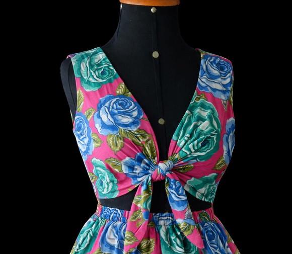 Top cropped de Chita (até o T.60)estampa esgotada