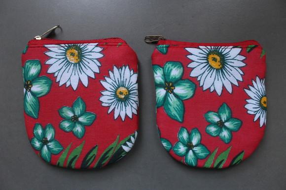 porta moedas de chita (preço unitario)