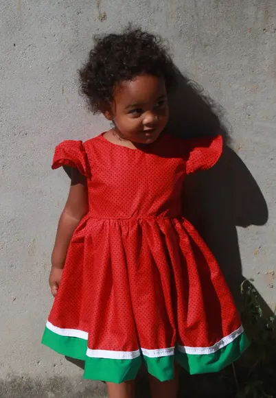 Vestido melancia