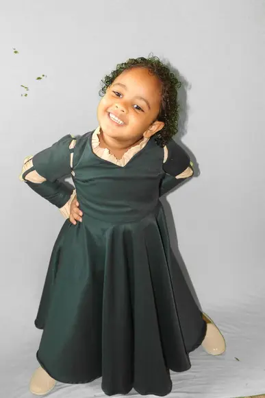 Vestido Merida- Infantil (Valente)