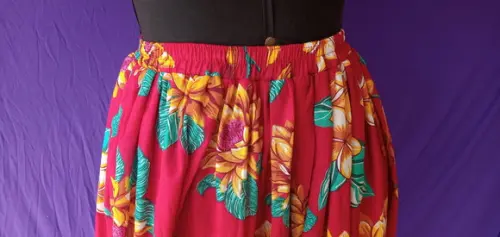 Saia Franzida Chita Longa (do 36 ao 60)