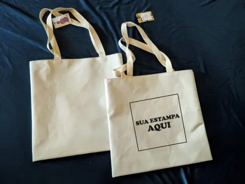Bolsa Estilo Ecobag Personalizada com a Sua Estampa