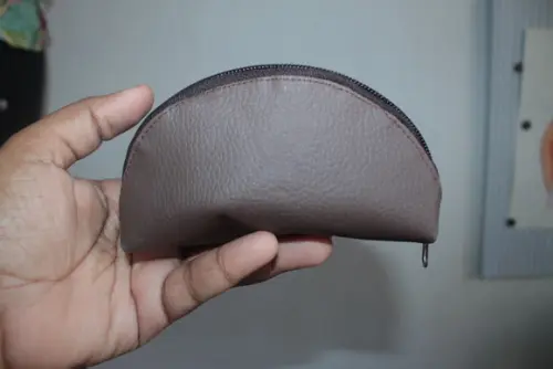 Porta Moedas Marrom