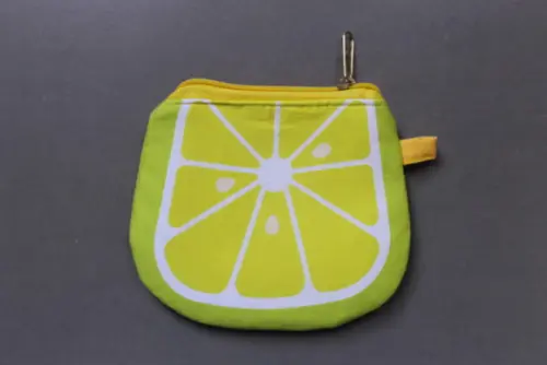 Porta moedas varias frutinhas (preço unitario)