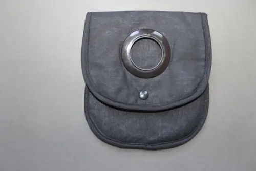 Porta carregador de celular preto