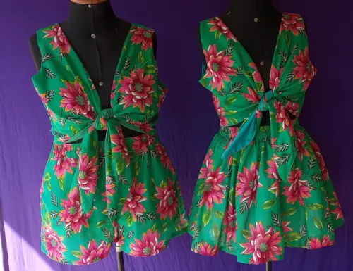 Saia + Top (até o T.60)(estampas Disponíveis Por Mensagem)