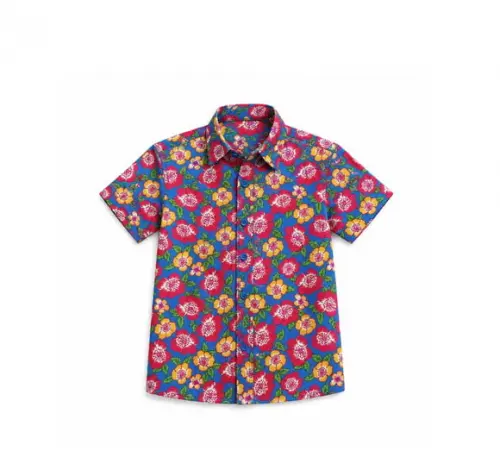 Camisa Chita Infantil Colorida Carimbo (festa Junina)