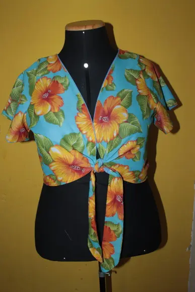 Top cropped de Chita (estampa esgotada)