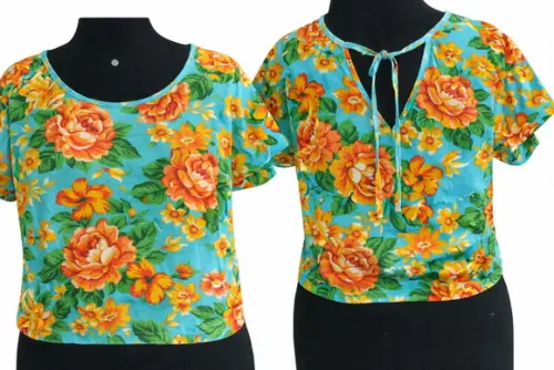 Blusa cropped ( do T36 ao T.60) estampa esgotada
