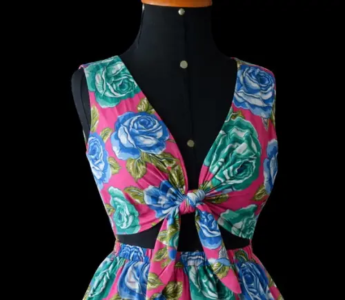 Top cropped de Chita (até o T.60)estampa esgotada
