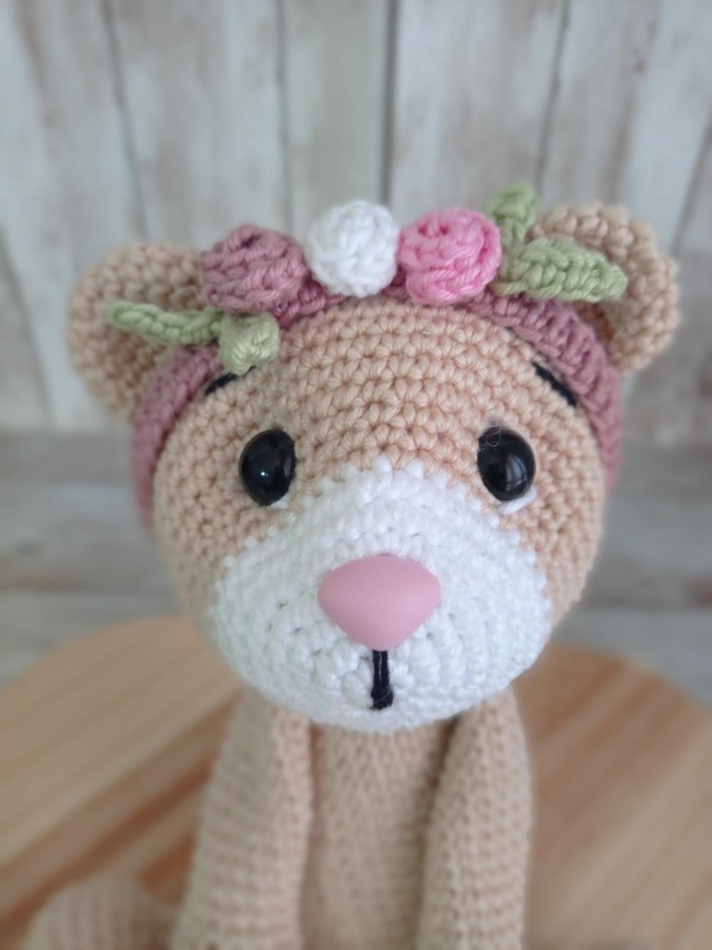 Casal de ursinhos - amigurumi