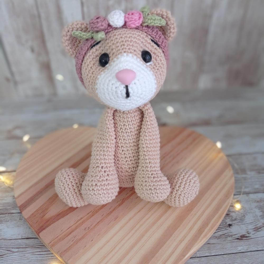 Ursinha Liz amigurumi