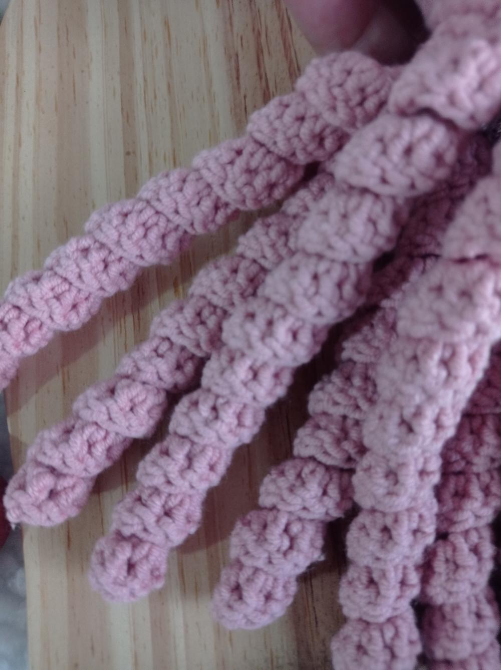 Polvo para bebê - amigurumi