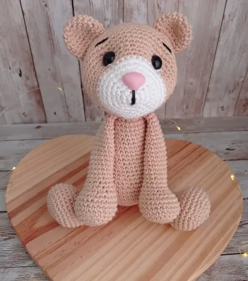 Casal de ursinhos - amigurumi