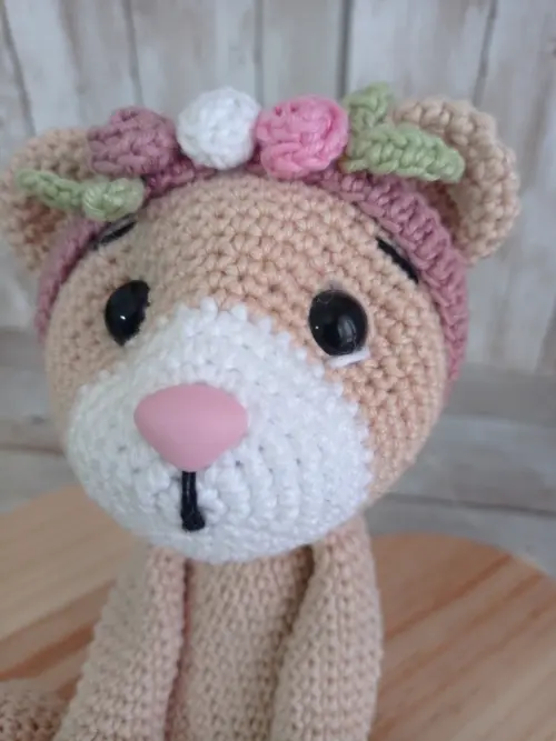 Ursinha Liz amigurumi