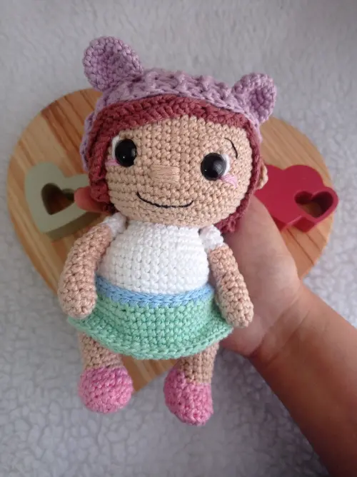 Boneca mini mim Júlia