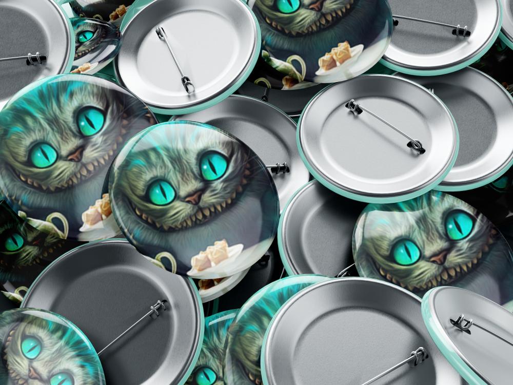 Botton Alice no País das Maravilhas