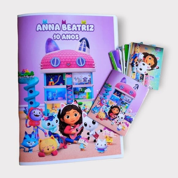 Álbum de Figurinhas a Casa Mágica da Gabby