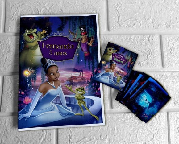 Álbum de Figurinhas a Princesa e o Sapo
